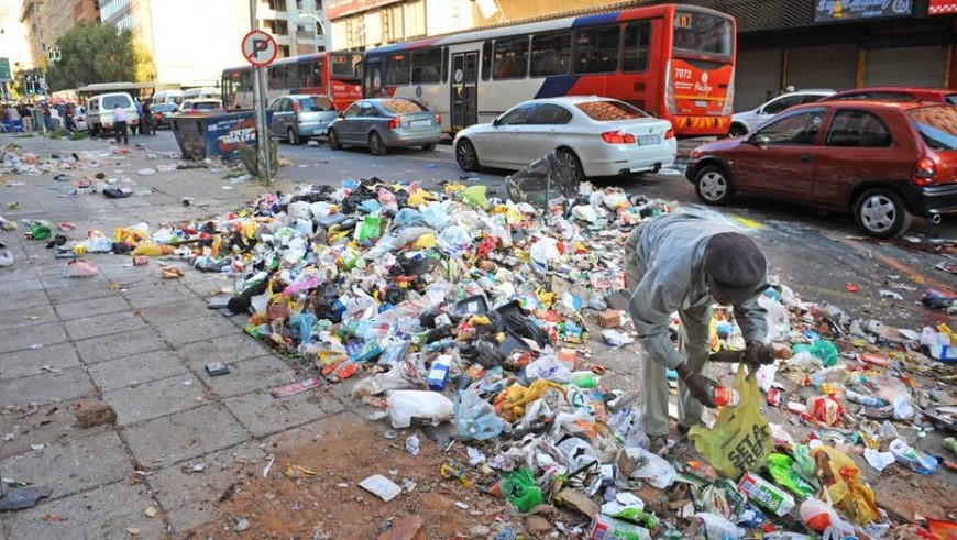 Before: Plastic Waste